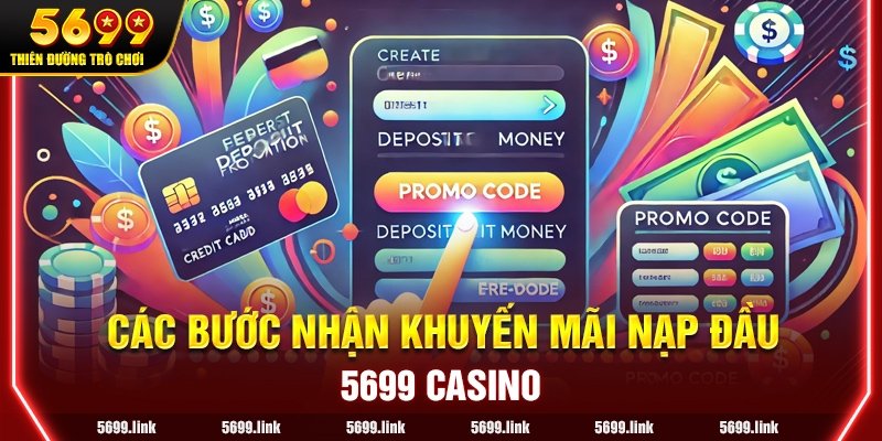 Các bước để nhận Khuyến mãi Nạp đầu Lucky88